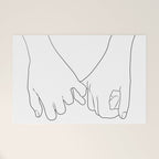Pinky Promise IV Welcome Mat Gallery Image 1
