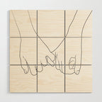Pinky Promise IV Wood Wall Art Gallery Image 1