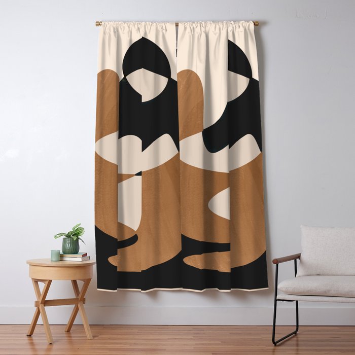 Abstract Figure 3 Window Curtain Gallery Image 1