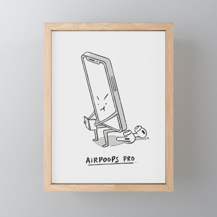 AirPoops Pro Mini Art Print Gallery Image 1