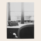 The Writer's Life - Black and White Paris Photography Poster Gallery Image 4