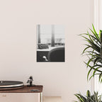 The Writer's Life - Black and White Paris Photography Poster Gallery Image 2