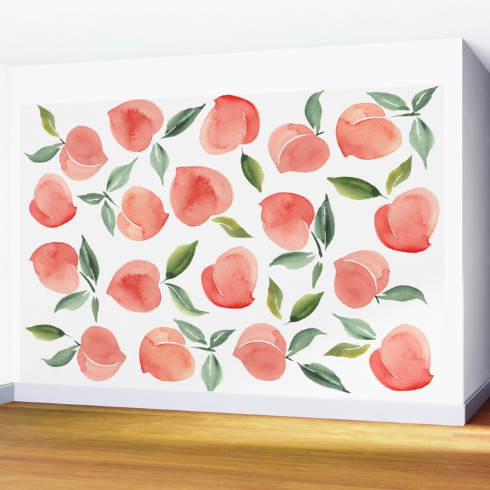 peaches Wall Mural Gallery Image 2