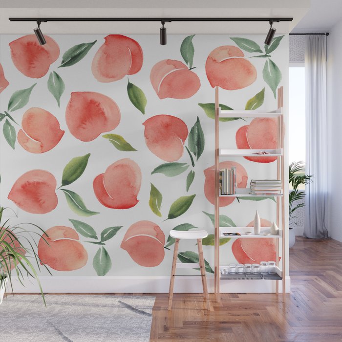 peaches Wall Mural Gallery Image 1