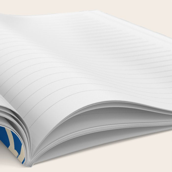 Blue flower pattern Notebook Gallery Image 2
