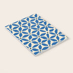 Blue flower pattern Notebook Gallery Image 3