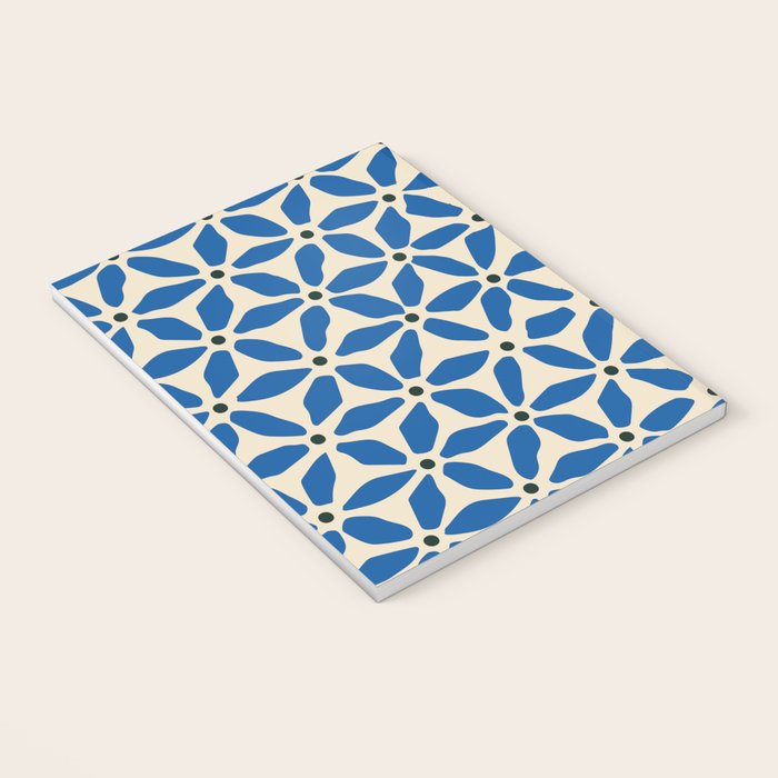 Blue flower pattern Notebook Gallery Image 3