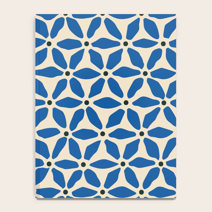 Blue flower pattern Notebook Gallery Image 4