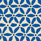 Blue flower pattern Coffee Mug Gallery Image 2