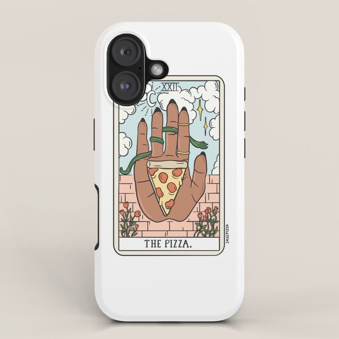 PIZZA READING (DARK) iPhone Case Gallery Image 1