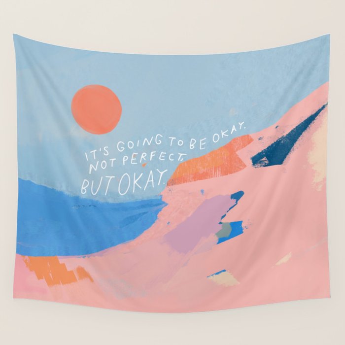 It's Going To Be Okay Wall Tapestry Gallery Image 4