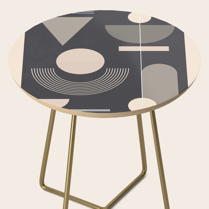 Abstract Geometric Shapes 77 Side Table Gallery Image 2
