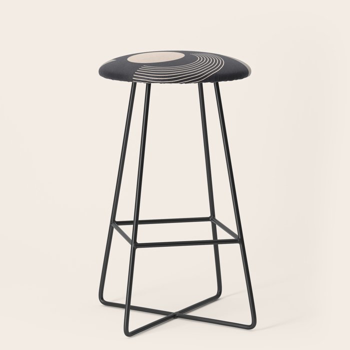 Abstract Geometric Shapes 77 Stool Gallery Image 1