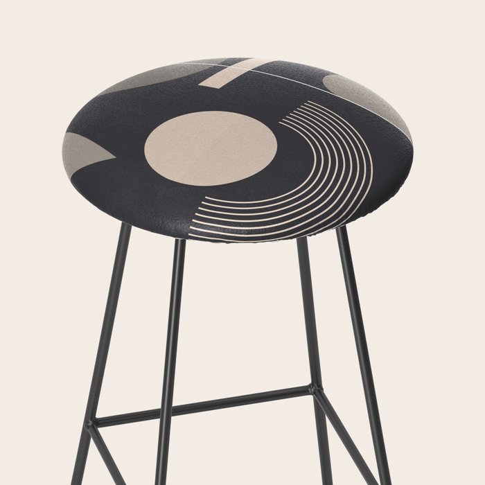 Abstract Geometric Shapes 77 Stool Gallery Image 2