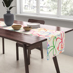 Colorful Coquette Bows  Table Runner Gallery Image 2