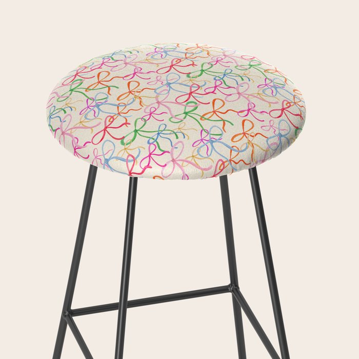 Colorful Coquette Bows  Stool Gallery Image 2