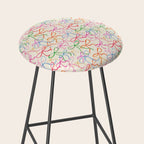 Colorful Coquette Bows  Stool Gallery Image 2