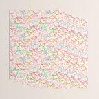 Colorful Coquette Bows  Wrapping Paper Gallery Image 3