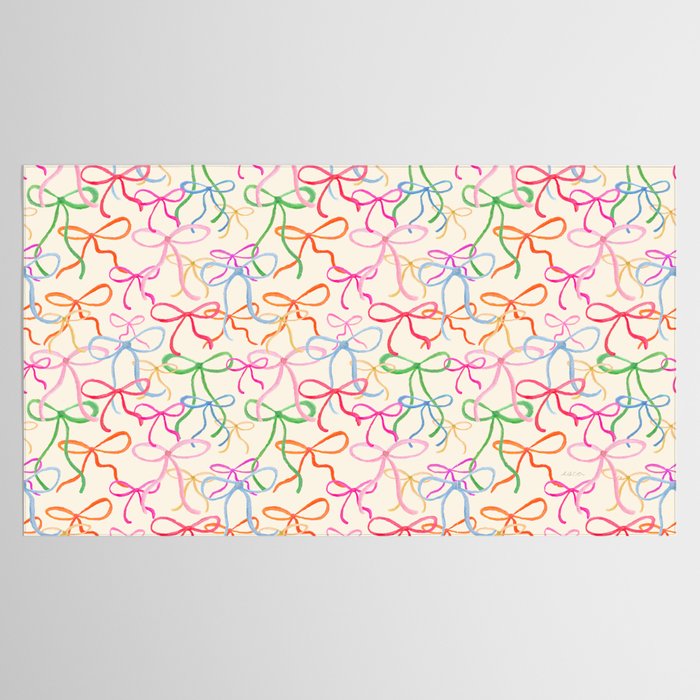 Colorful Coquette Bows  Tablecloth Gallery Image 2