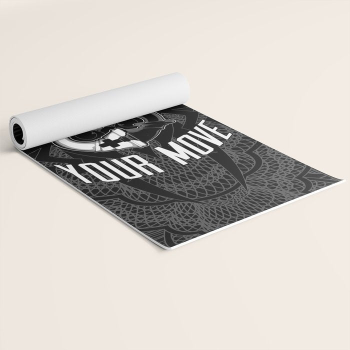 Brazilian Jiu-jitsu Chess Kings Yoga Mat Gallery Image 2