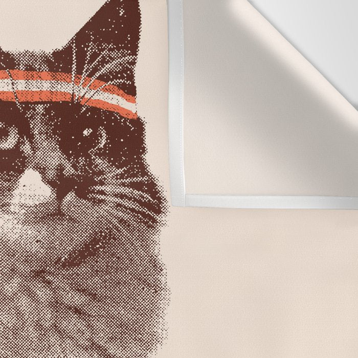 Tennis Cat Wall Tapestry Gallery Image 3
