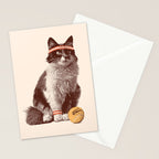 Tennis Cat Stationery Card Gallery Image 2
