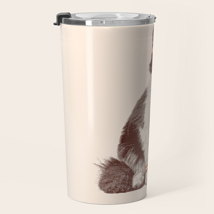 Tennis Cat Travel Mug Gallery Image 3