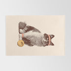 Tennis Cat Rug Gallery Image 2