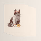 Tennis Cat Wrapping Paper Gallery Image 3
