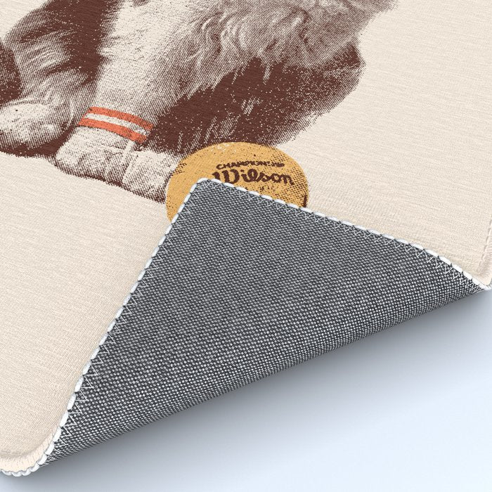 Tennis Cat Rug Gallery Image 4