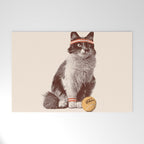 Tennis Cat Welcome Mat Gallery Image 1