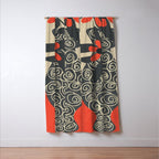 Modern Bloom 3 Window Curtain Gallery Image 3