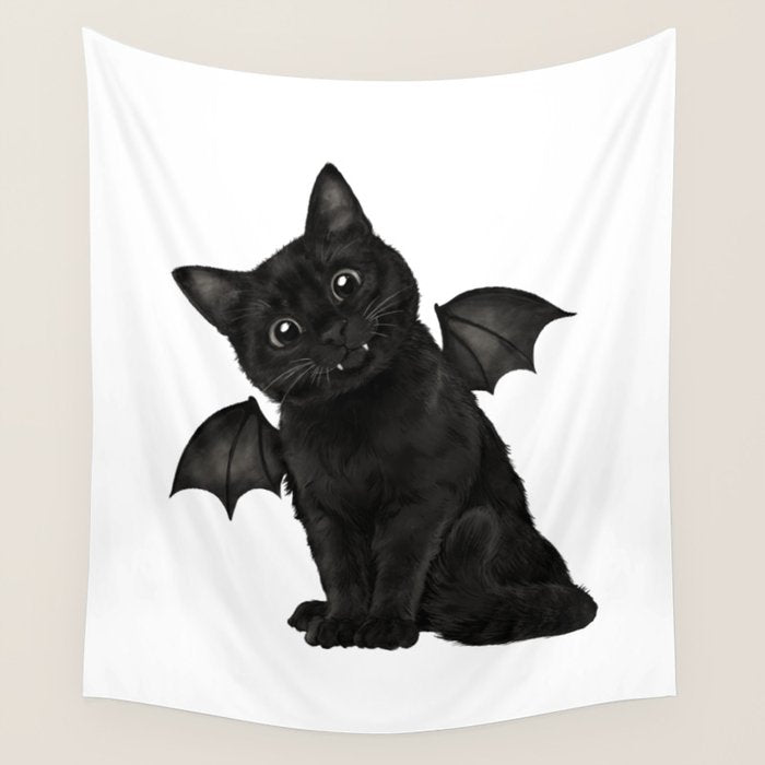 The Dreaded Vampurrr Wall Tapestry Gallery Image 4