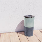 Two Tone Line Curvature XXII  Travel Mug Gallery Image 4