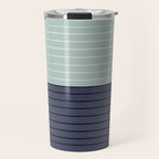 Two Tone Line Curvature XXII  Travel Mug Gallery Image 1