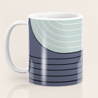 Two Tone Line Curvature XXII  Coffee Mug Gallery Image 3