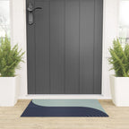 Two Tone Line Curvature XXII  Welcome Mat Gallery Image 3