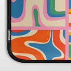 Street Art Colorful Retro Contemporary Abstract Pattern Laptop Sleeve Gallery Image 3