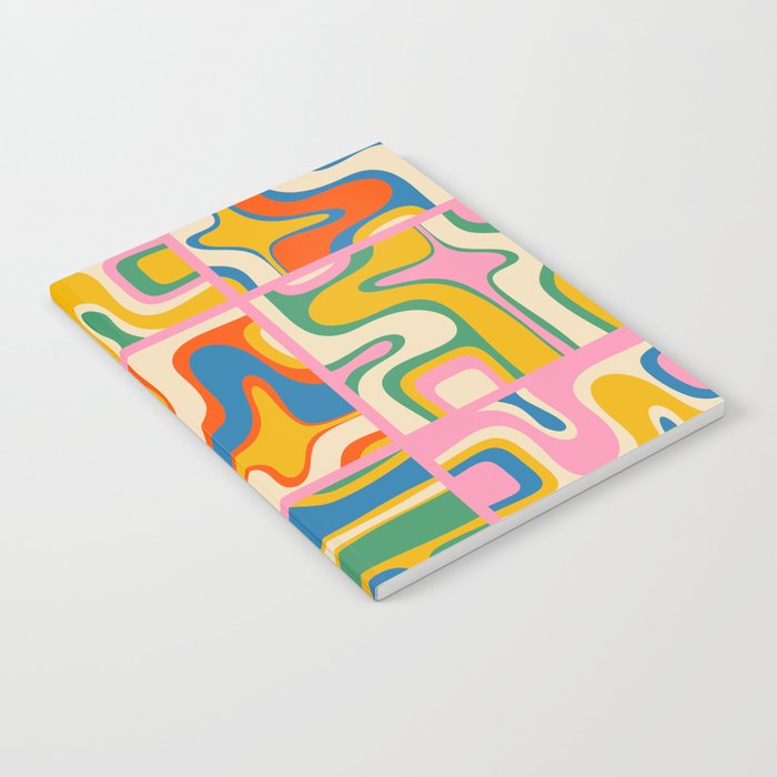 Street Art Colorful Retro Contemporary Abstract Pattern Notebook Gallery Image 2