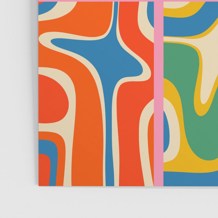 Street Art Colorful Retro Contemporary Abstract Pattern Poster Gallery Image 3