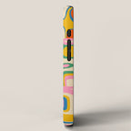 Street Art Colorful Retro Contemporary Abstract Pattern iPhone Case Gallery Image 2