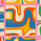 Street Art Colorful Retro Contemporary Abstract Pattern Coffee Mug Gallery Image 2