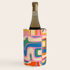 Street Art Colorful Retro Contemporary Abstract Pattern Wine Chiller Gallery Image 2