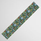 Vintage Pin-Up Girl Frogs Table Runner Gallery Image 3
