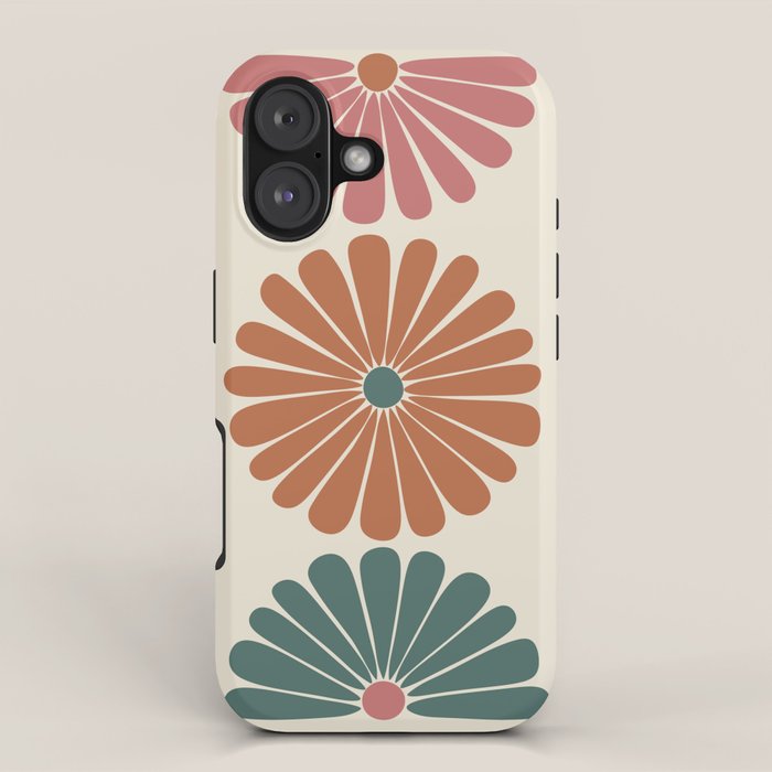 Retro Summer Daisies IX iPhone Case Gallery Image 1