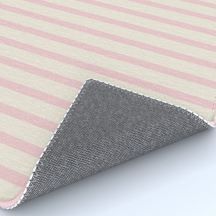 Pink Striped Rug Gallery Image 4