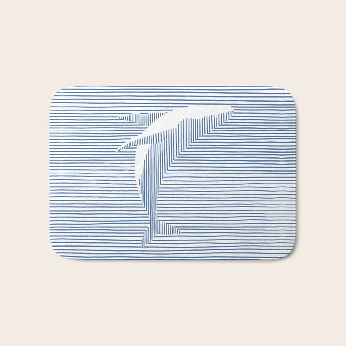 Whale Splash Bath Mat Gallery Image 1