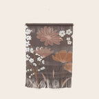 Floral Mocha 1 Wall Hanging Gallery Image 1
