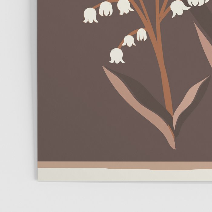 Floral Mocha 1 Poster Gallery Image 3