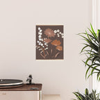 Floral Mocha 1 Poster Gallery Image 2
